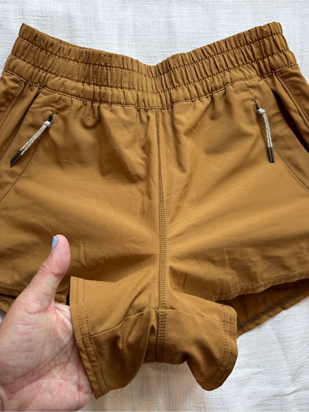 Vuori Golden Mustard Athletic Shorts - Picture 4 of 12
